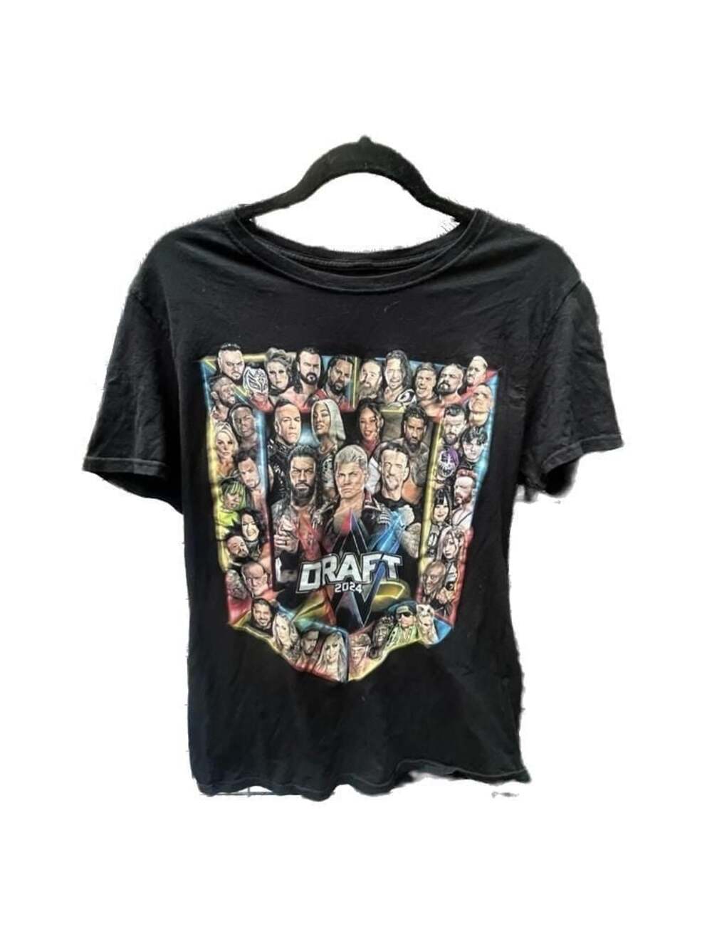 WWE Authentic Draft 2024 I Was There Graphic T-Shirt Size M
